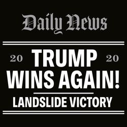 daily news trump wins again svg trump presidential svg
