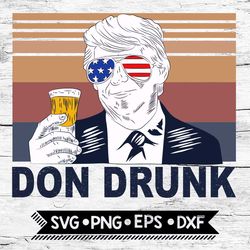 don't drunk svg donald trump flipping off camera election 2020 maga face