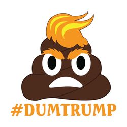 dum trump svg anti trump svg