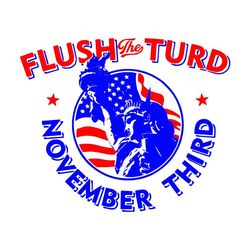 flush the turd november third svg political art politics 45 emoji trump svg