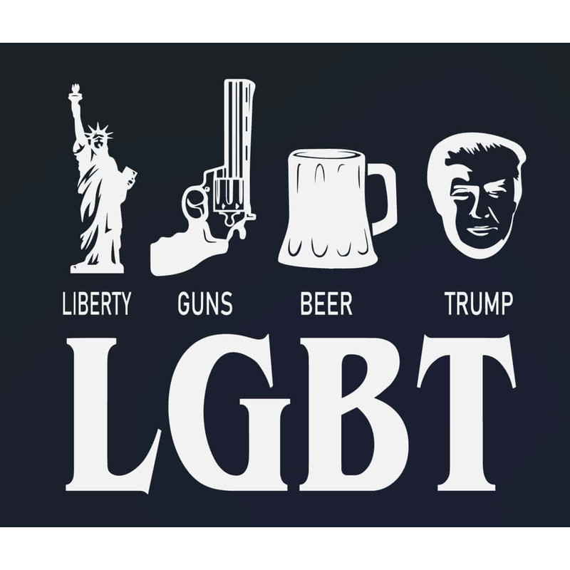 Lgbt Liberty Guns Beer Trump SVG Love Trump Love LGBT SVG.jpg