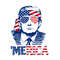 Only PNG File - Trump Merica PNG Trump Sunglasses 4th Of July American Flag PNG Patriotic.jpg