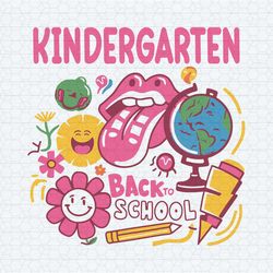 kindergarten backto school frist day of school svg