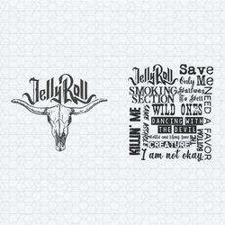 somebody save me jelly roll smoking section svg