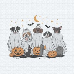 retro halloween halloween dog ghost dog png
