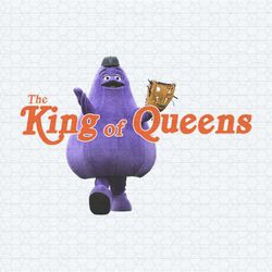 grimace mets the king of queens png