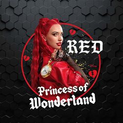 red princess of wonderland broken hearts png