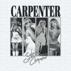 retro sabrina carpenter tour 2024 png