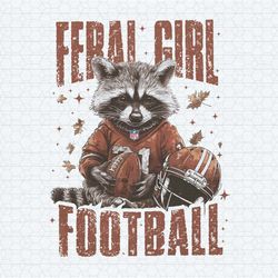 feral girl football raccoon autumn png