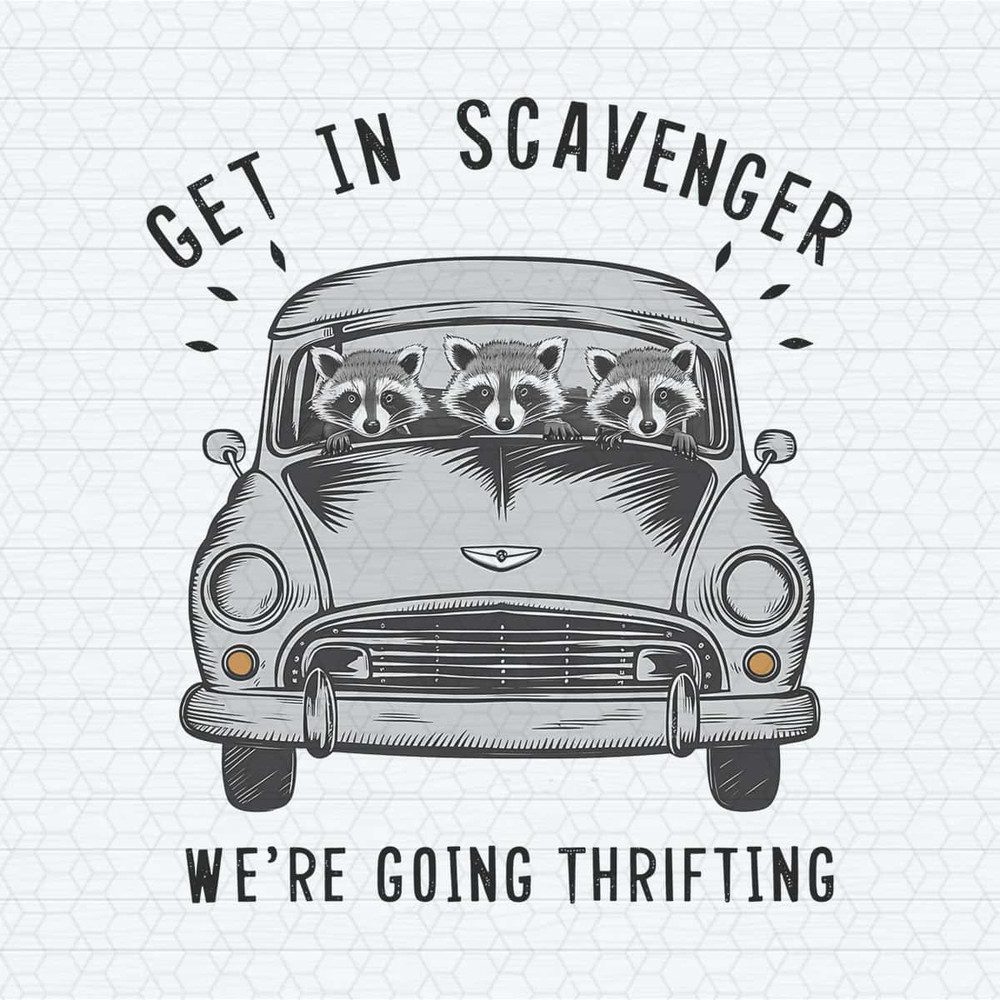 Raccoon Thrifting Tote Bags Sarcastic Retro Vintage PNG.jpg