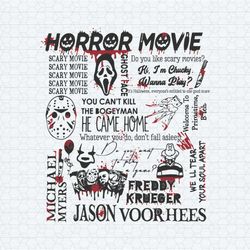 halloween horror movie do you like scary movies svg