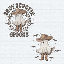 boot scoot spooky cowboy ghost png