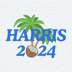 harris 2024 coconut tree meme png