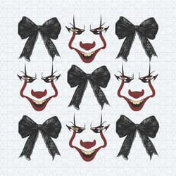 horror movie characters halloween coquette bow png