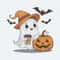 Cute ghost Halloween Coffee Bougie Ghost PNG.jpg