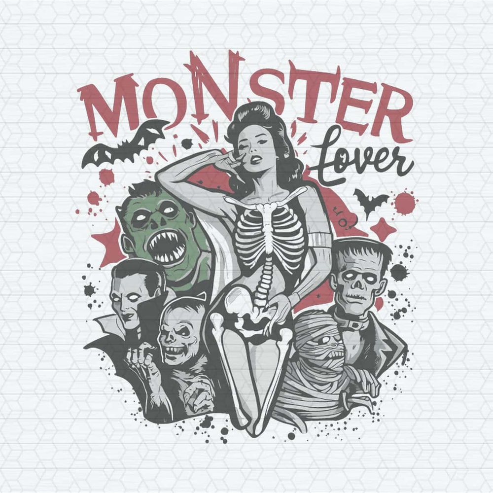 Vintage Halloween Monster Lover SVG.jpg