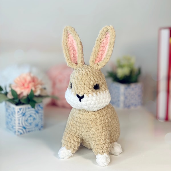 Plush bunny crochet pattern Amigurumi pattern plush rabbit t | Inspire ...