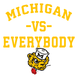 Michigan Vs Everybody Rose Bowl Game SVG Digital Download