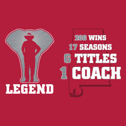 legend alabama nick saban coach svg digital download