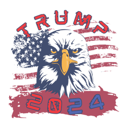 president trump 2024 election eagle svg
