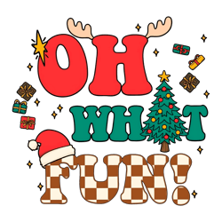 oh what fun christmas tree png