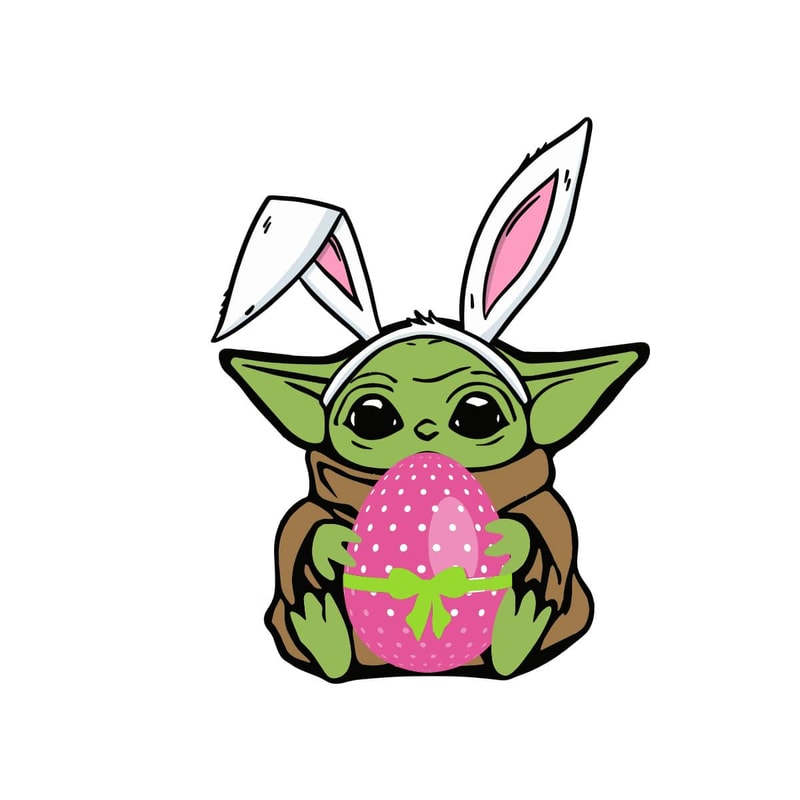 Baby Yoda Easter Egg - Happy Easter Day SVG.jpg