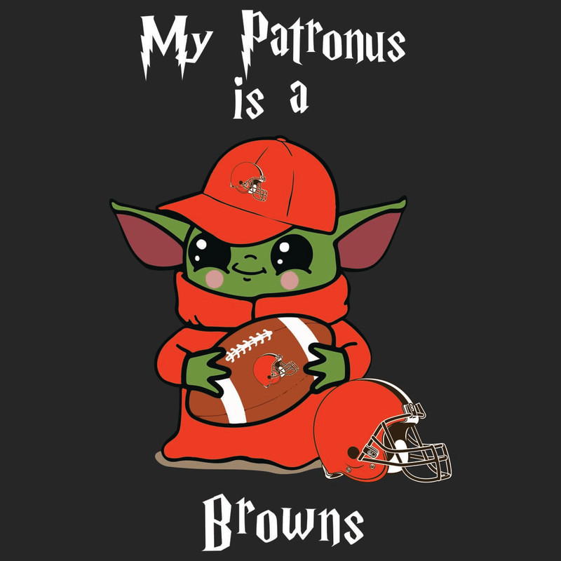 Baby Yoda My Patronus Is A Browns SVG.jpg