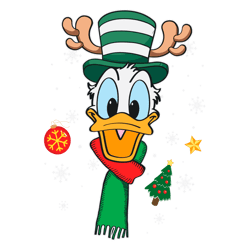 funny merry christmas duck svg cutting file