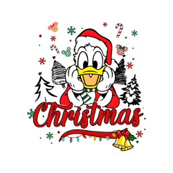 funny ducks christmas santa vibes svg digital file
