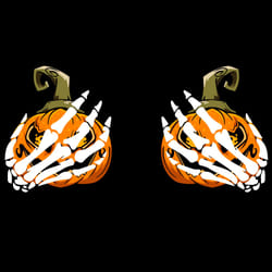 pumpkins skeleton hands boobs svg halloween svg skeleton hands svg