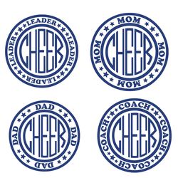 cheer svg cheer mom mum cheerleader coach dad cut file