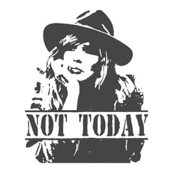 beth dutton not today svg silhouette movies and cartoon character svg