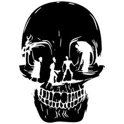 Harry Potter Skull SVG Deathly Hallow 3 Brothers SVG Skull SVG Harry Potter SVG Wizard SVG