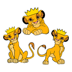 lion king bundle svg png disney svg simba svg lion king svg
