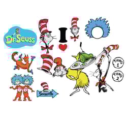 dr seuss bundle svg green ham svg files one thing svg