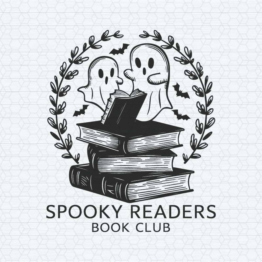 Vintage Spooky Readers Book Club SVG.jpg