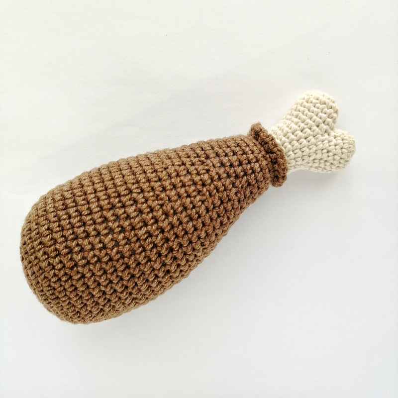 TURKEY LEGS WITH SAUCE Crochet Pattern PDF Thanksgiving Day Home Decor DIY Turkey Crochet Pattern Turkey Toy Pattern 4