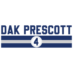 Dak Prescott Dallas Cowboys Player SVG