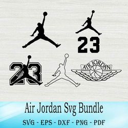 Air Jordan SVG Bundle, Air Jordan Lovers SVG, Best Air Jordan SVG For Birthday Mother's Day Father's Day