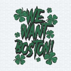 we want boston celtics basketball png