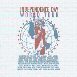 independence world tour the statue of liberty svg