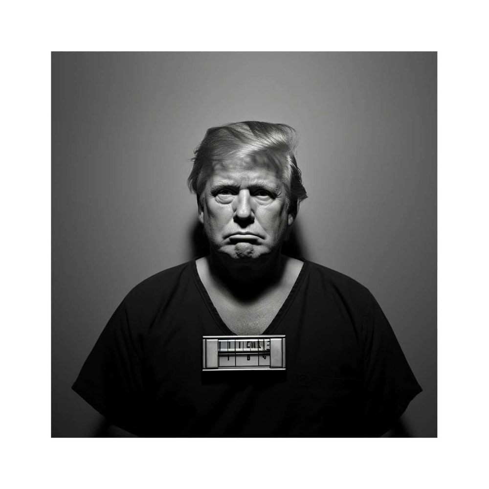 Only PNG - Donald Trump Mugshot PNG Fulton Country Sheriff Office PNG.jpg