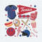 Texas Rangers Baseball Competition Equipment PNG.jpg