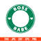 Boss Babe Svg, Starbucks Coffee Ring Svg, Boss Girl Svg, Cricut, Silhouette Vector Cut File.jpg