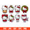 Christmas Hello Kitty Bundle Svg, Merry Christmas Svg, Santa Claus Svg, Cricut, Silhouette Cut File.jpg