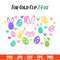 Cute Easter Bunny Full Wrap Svg, Starbucks Svg, Coffee Ring Svg, Cold Cup Svg, Cricut, Silhouette Vector Cut File.jpg