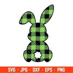 easter bunny buffalo plaid svg, happy easter svg, easter egg svg, spring svg