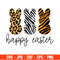 Leopard Tiger Skin Happy Easter Svg, Happy Easter Svg, Easter egg Svg, Spring Svg, Cricut, Silhouette Vector Cut File.jpg