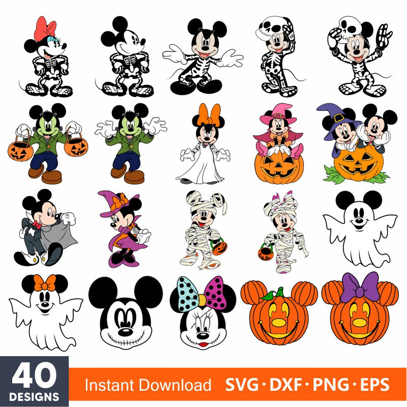 Momster Dadcula Mickey & Minnie Bundle Svg, Halloween Svg, Spooky Season Svg, Trick or Treat Svg, Cricut, Silhouette.jpg