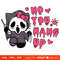 No You Hang Up Scream Hello Kitty Svg, Ghost face Svg, Halloween Svg, Kawaii Svg, Cricut, Silhouette Vector Cut File.jpg